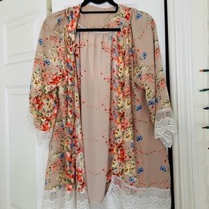 Floral Kimono